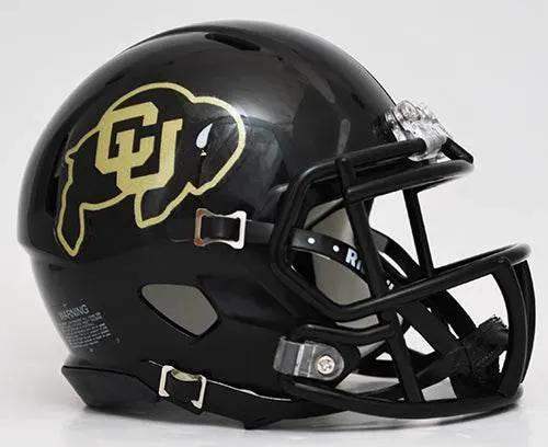  Colorado Buffaloes Speed Mini Helmet - Black Alternate -  ToylandEU™