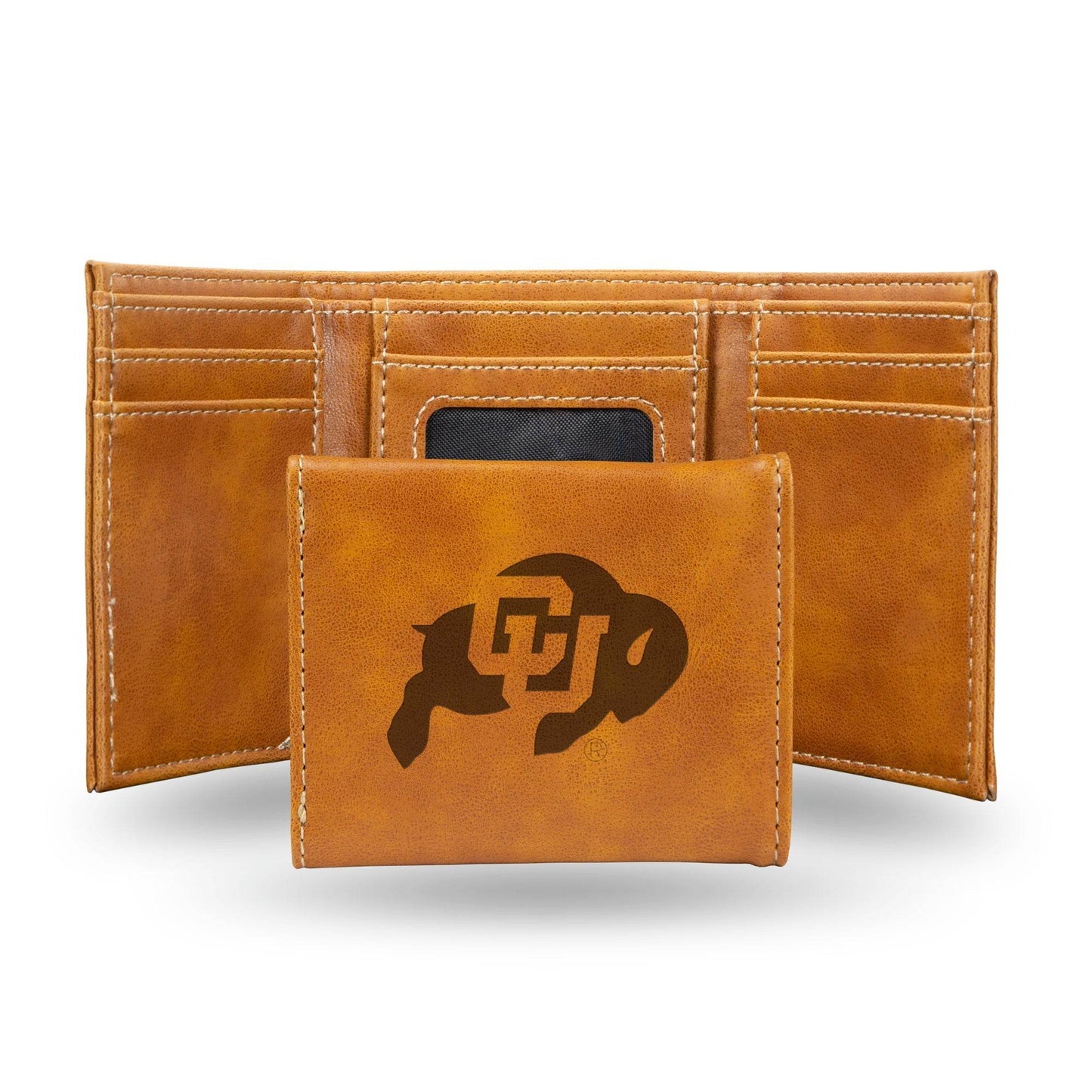 Colorado Buffaloes Trifold Wallet Laser Engraved Gift - ToylandEU
