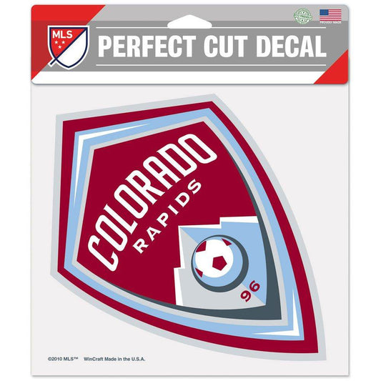 Colorado Rapids 8x8 Perfect Cut Vinyl Decal Color Logo - ToylandEU
