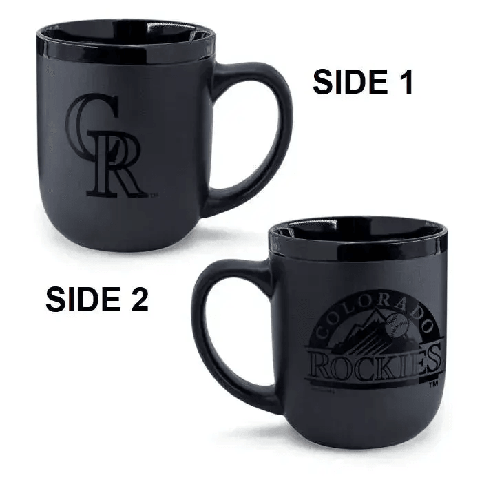  Colorado Rockies 17oz Matte Black Coffee Mug Wincraft -  ToylandEU™