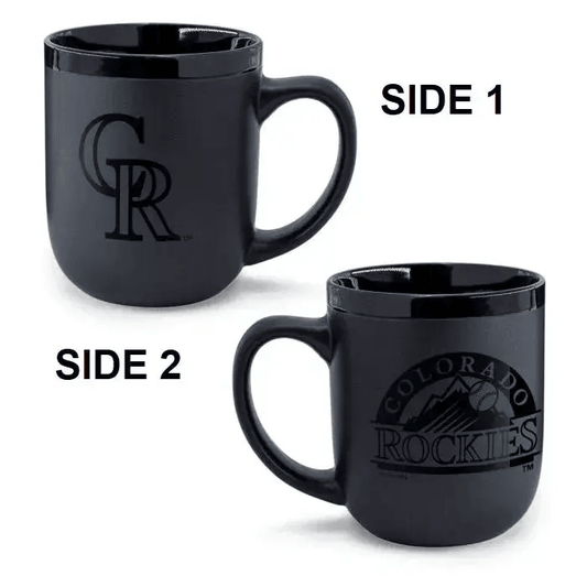  Colorado Rockies 17oz Matte Black Coffee Mug Wincraft -  ToylandEU™
