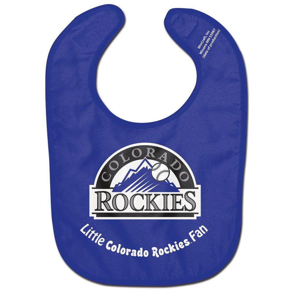 Colorado Rockies Baby Bib All Pro Style Officially Licensed - ToylandEU
