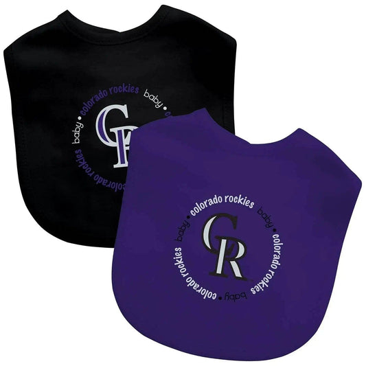 Colorado Rockies Baby Bibs 2 Pack Officially Licensed -  ToylandEU™