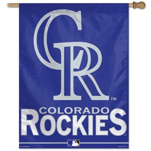 Colorado Rockies Banner 28x40 Outdoor Flag Special Order - ToylandEU