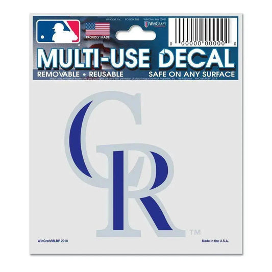  Colorado Rockies Decal 3x4 Multi Use Color Outdoor Vinyl -  ToylandEU™