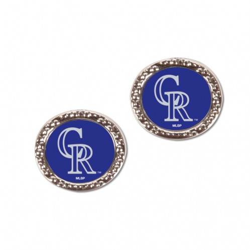 Colorado Rockies Earrings Post Style Special Order Official - ToylandEU