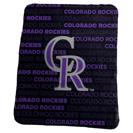 Colorado Rockies Fleece Blanket 50x60 Classic Plush Throw - ToylandEU