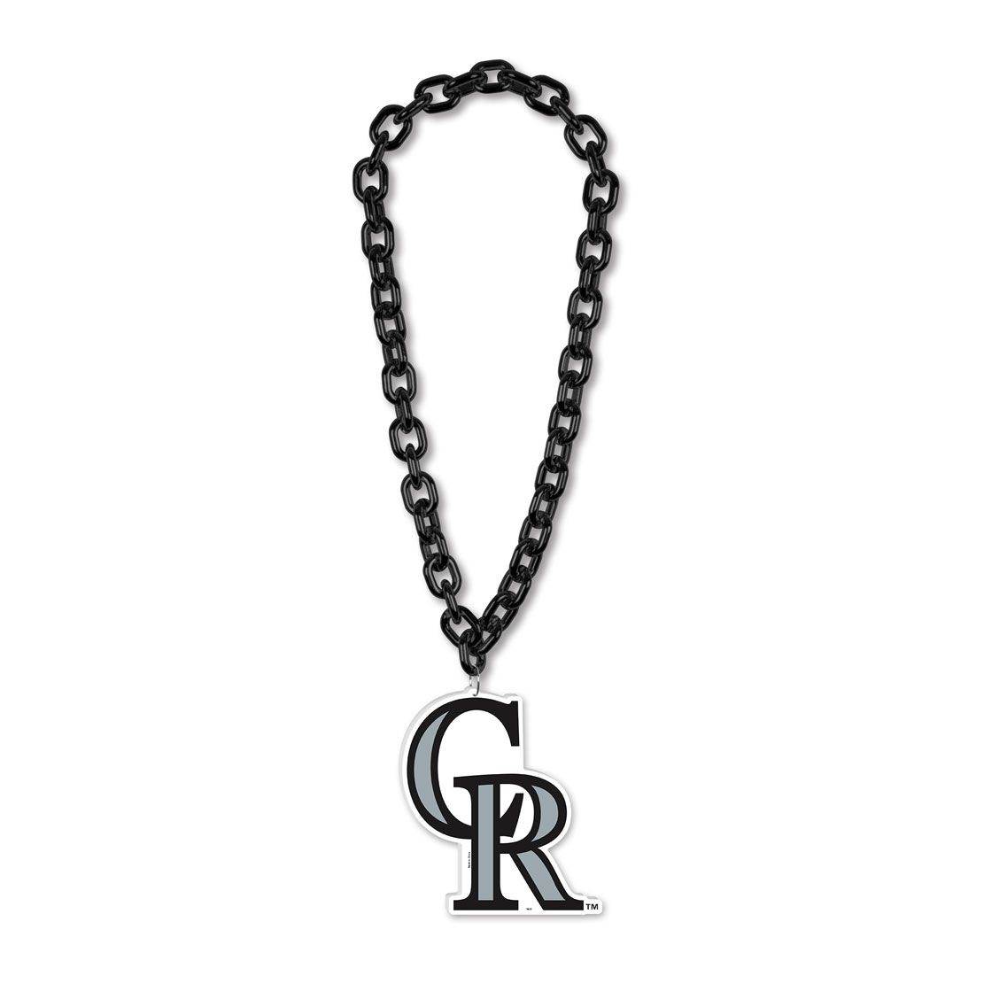Colorado Rockies Foam Logo Necklace On 38 Inch Chain - ToylandEU