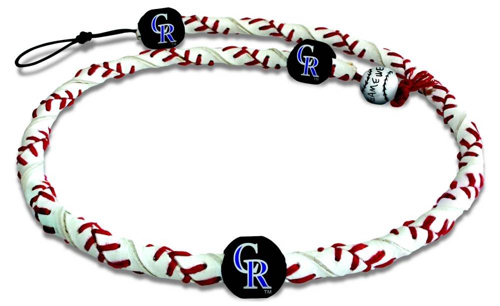 Colorado Rockies Frozen Rope Baseball Necklace GameWear - ToylandEU