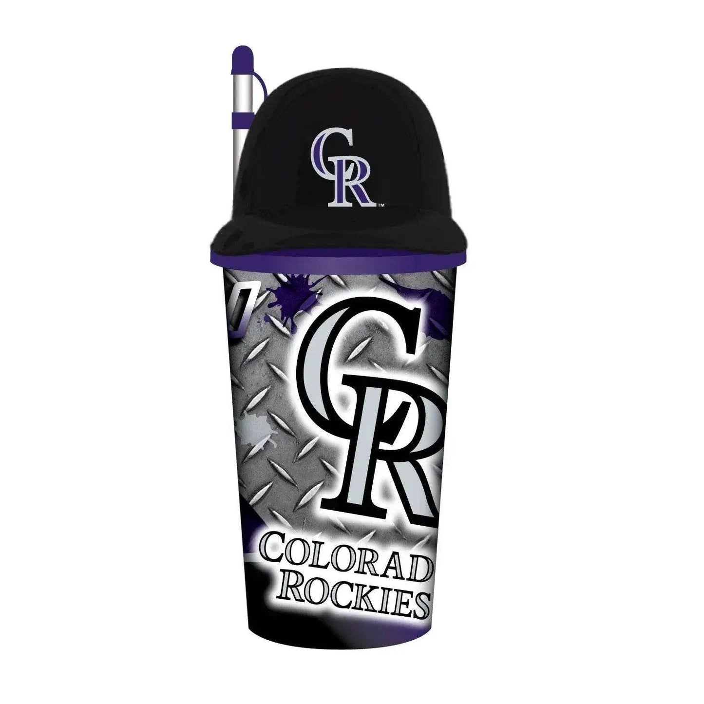  Colorado Rockies Helmet Cup 32oz Plastic With Straw -  ToylandEU™