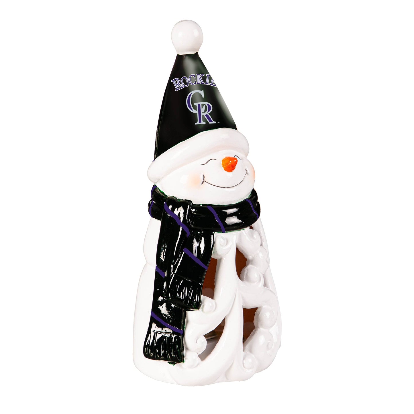 Colorado Rockies LED Snowman Statue 8 Inch Holiday Decor - ToylandEU