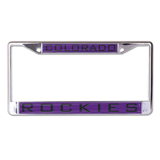 Colorado Rockies License Plate Frame Inlaid Acrylic Mirror - ToylandEU