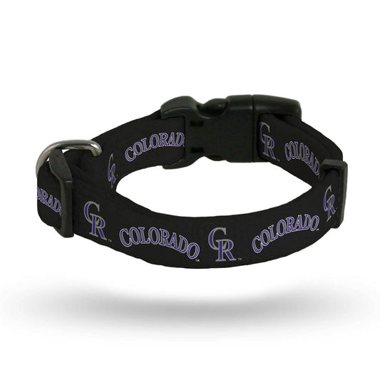 Colorado Rockies Pet Collar Size Large Adjustable Durable - ToylandEU