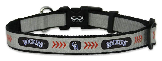  Colorado Rockies Reflective Small Baseball Pet Collar -  ToylandEU™