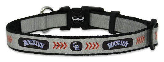  Colorado Rockies Reflective Small Baseball Pet Collar -  ToylandEU™