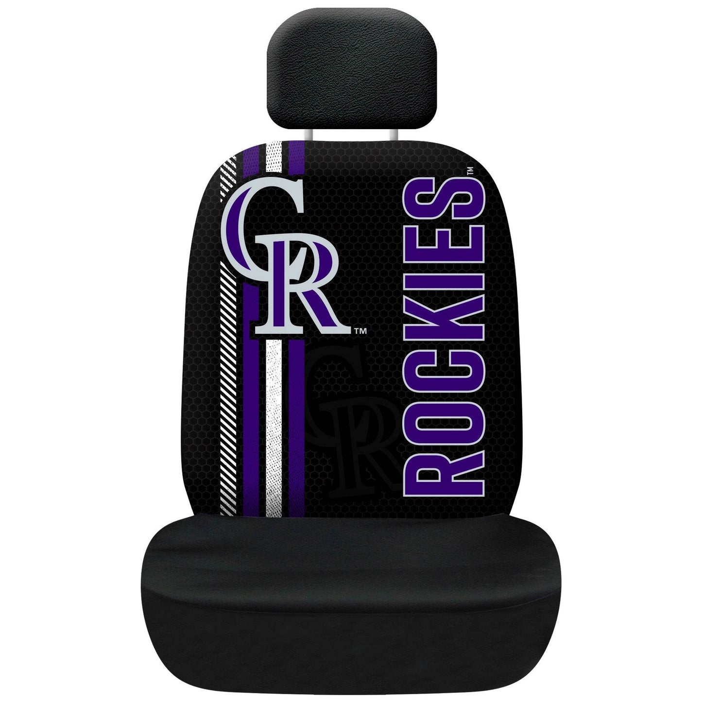 Colorado Rockies Seat Cover Rally Design for Cars and SUVs - ToylandEU
