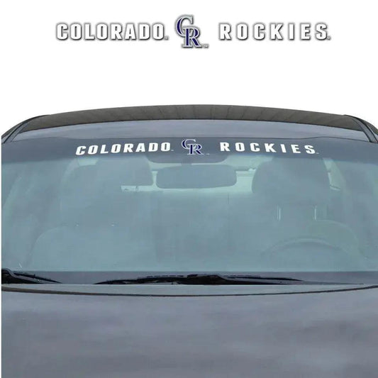  Colorado Rockies Windshield Decal 35x4 Vinyl Fit Perfect -  ToylandEU™