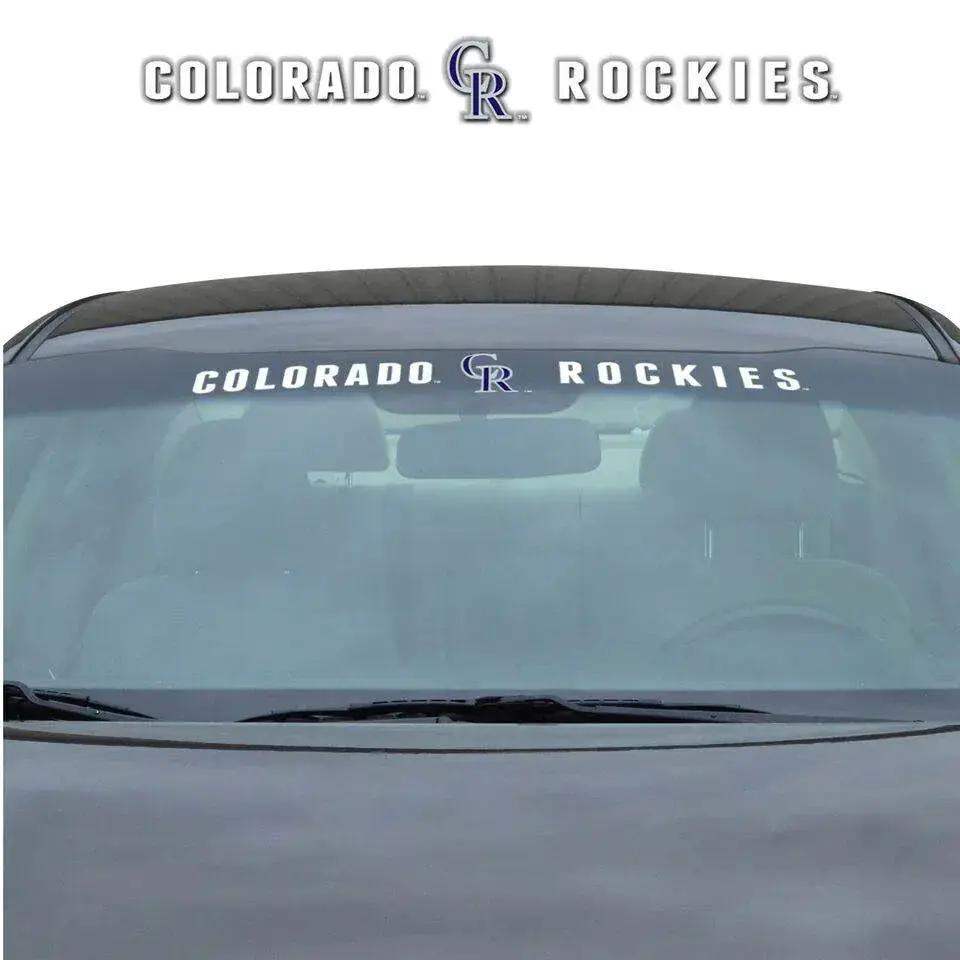  Colorado Rockies Windshield Decal 35x4 Vinyl Fit Perfect -  ToylandEU™