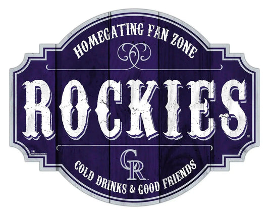 Colorado Rockies Wood Sign 12 Inch Homegating Tavern -  ToylandEU™