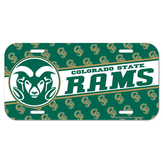 Colorado State Rams Officially Licensed 6x12 License Plate - ToylandEU