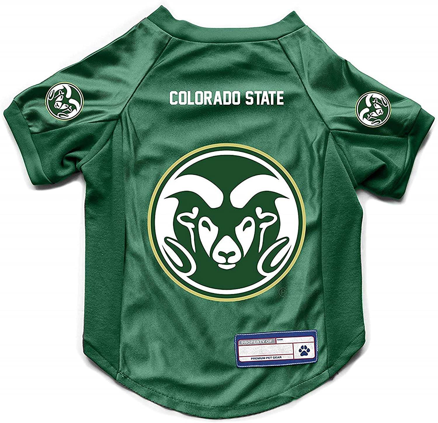 Colorado State Rams Pet Jersey Stretch Size S Special Order - ToylandEU