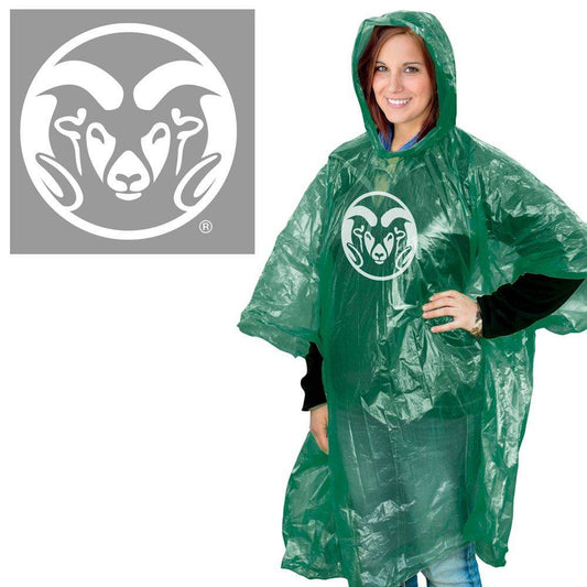 Colorado State Rams Rain Poncho One Size Lightweight - ToylandEU