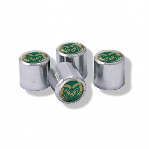 Colorado State Rams Valve Stem Caps Set of 4 Domed Logo - ToylandEU
