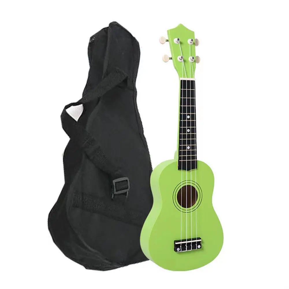 Colorful 21" Solid Wood Ukulele for Beginners - Perfect Small Guitar - ToylandEU