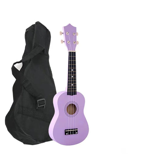 Colorful 21" Solid Wood Ukulele for Beginners - Perfect Small Guitar - ToylandEU