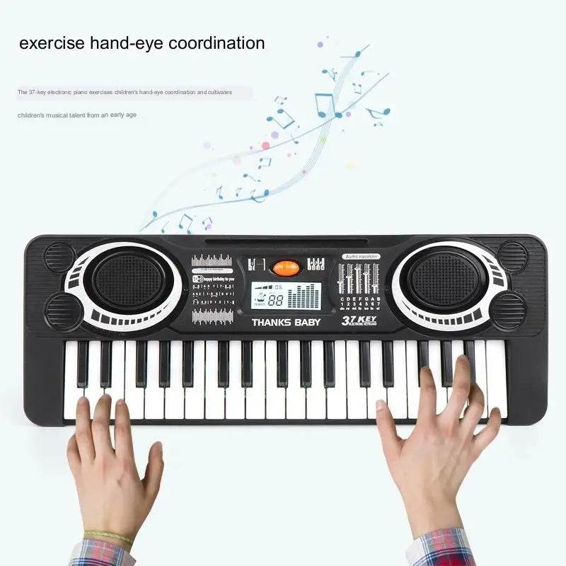 Colorful 37 Key Electronic Musical Instrument for Kids' Early Learning - ToylandEU