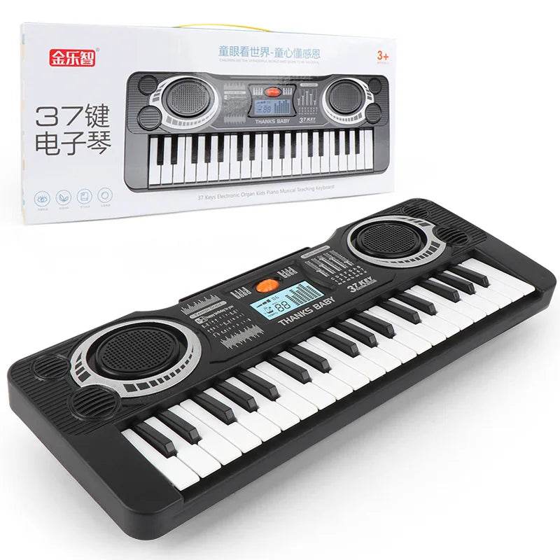Colorful 37 Key Electronic Musical Instrument for Kids' Early Learning - ToylandEU