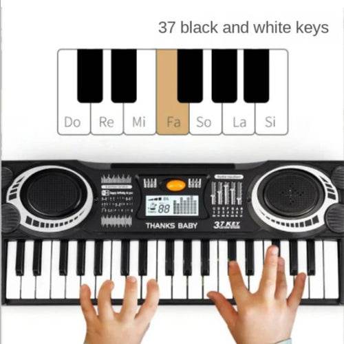 Colorful 37 Key Electronic Musical Instrument for Kids' Early Learning - ToylandEU