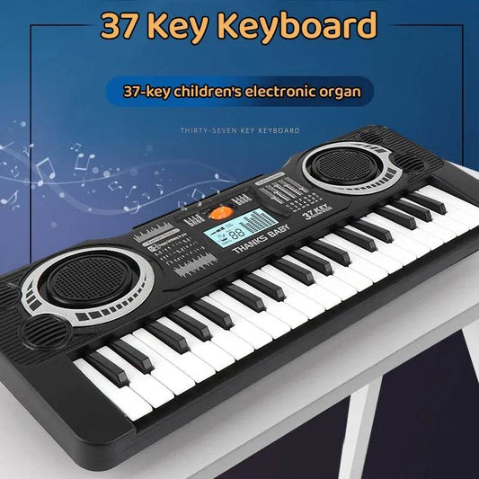 Colorful 37 Key Electronic Musical Instrument for Kids' Early Learning - ToylandEU