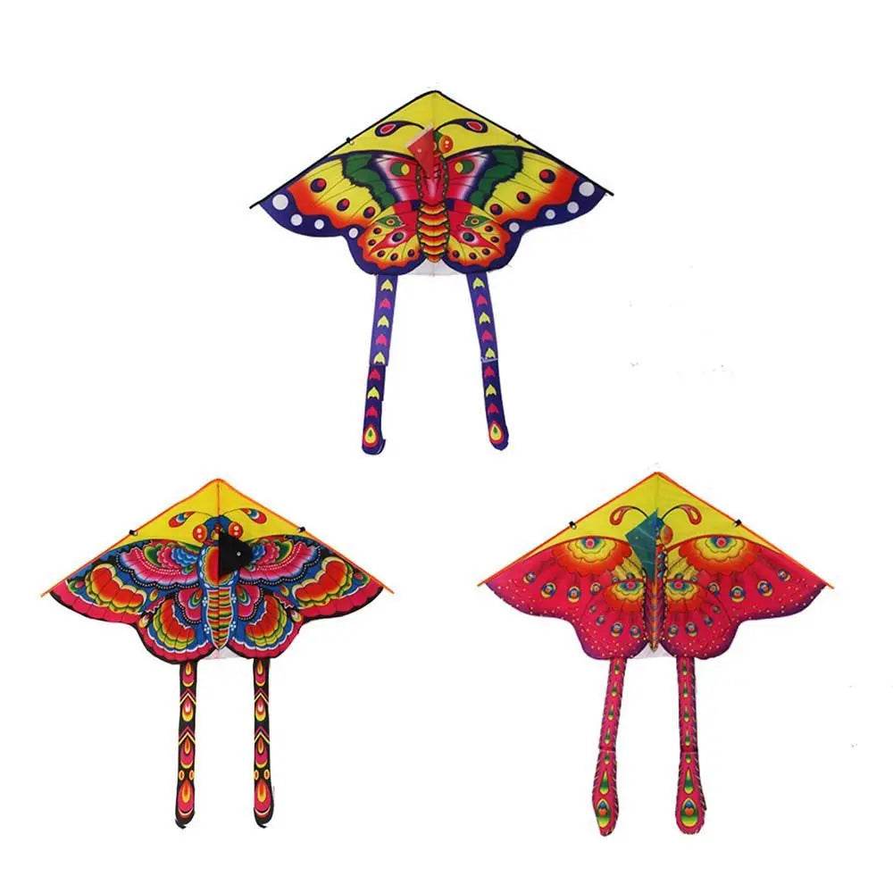 Colorful Butterfly Kite - Easy-Fly Design with Long Tail & Handle - ToylandEU