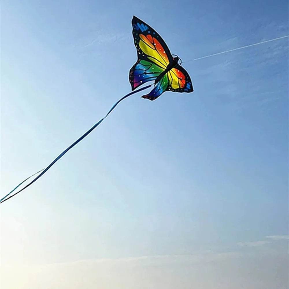 Colorful Butterfly Kite Steering 1.45m Air Bounce Outdoor Sports - ToylandEU