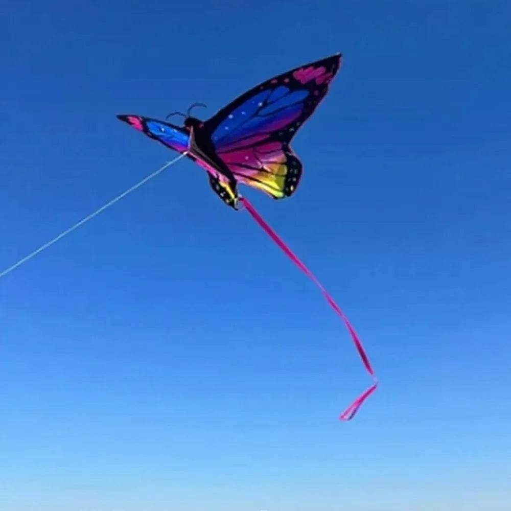 Colorful Butterfly Kite Steering 1.45m Air Bounce Outdoor Sports - ToylandEU