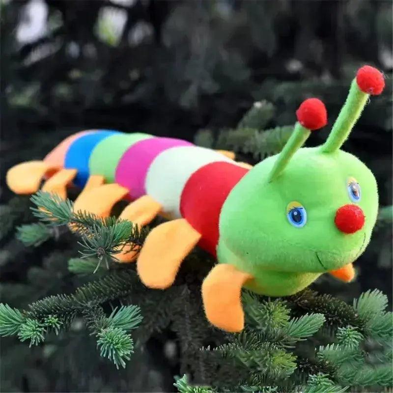  Colorful Caterpillar Plush Toy Soft Pillow Kids Safe -  ToylandEU™