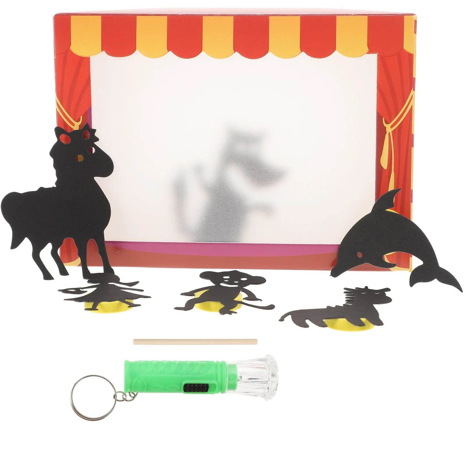 Colorful Chinese Shadow Puppetry Set for Kids' Creative Theater Fun - ToylandEU