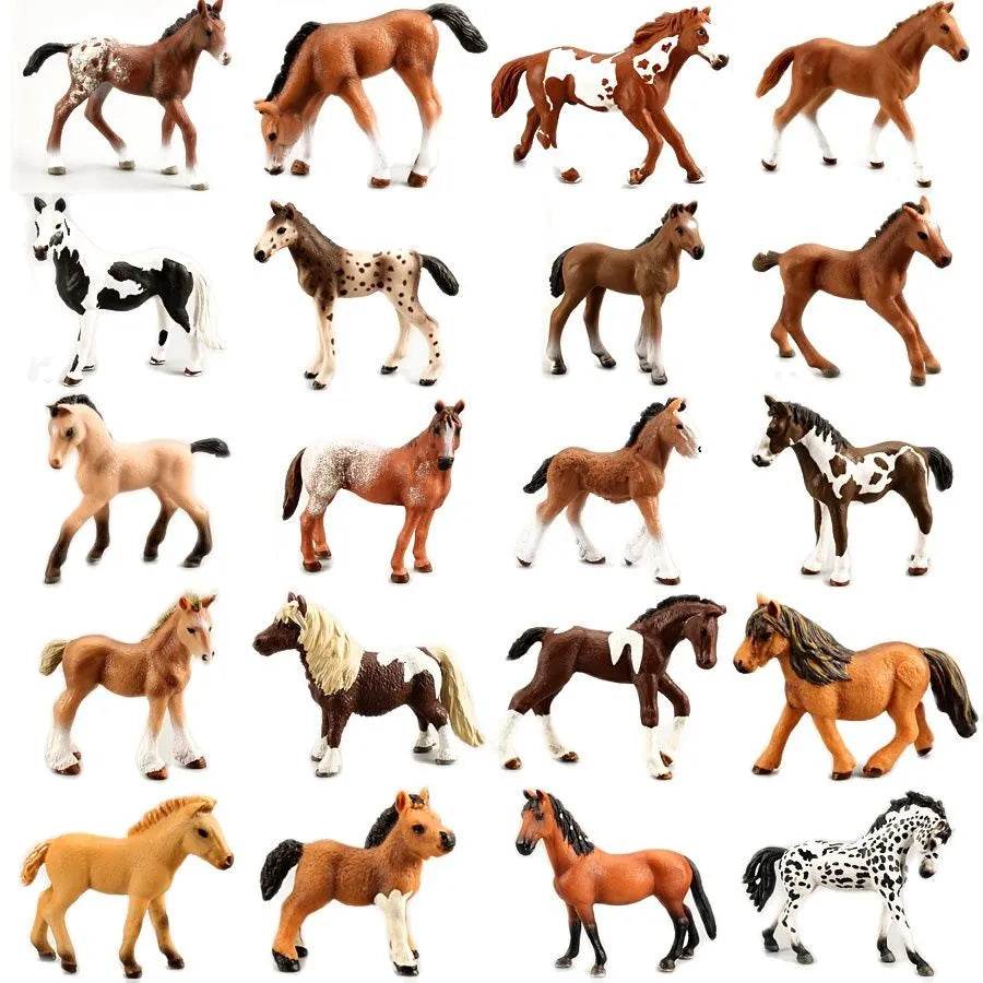 Colorful Collectible Horse Figurines - Fun Educational Toys for Kids - ToylandEU