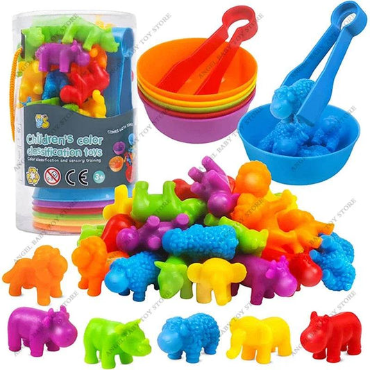 Colorful Counting Bears: Educational Math Toys for Kids' Learning - ToylandEU