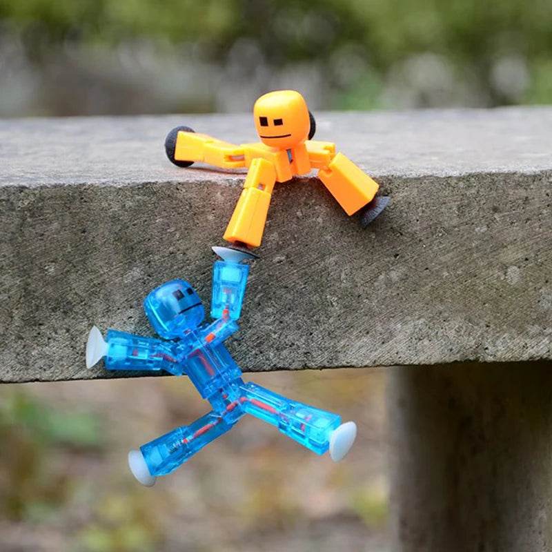 Colorful DIY Sticky Robot Animals - Fun Sucker Toy Set (10-20pcs) - ToylandEU