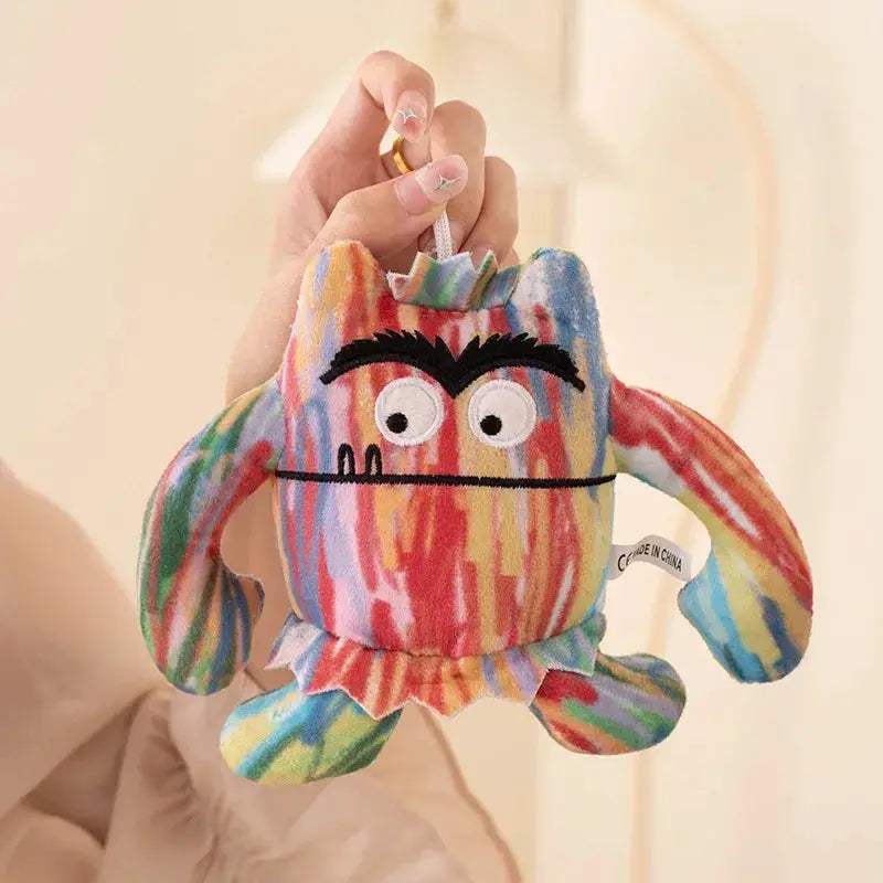 Colorful Demon Monster Plush Toy Big Mouth Pillow Gift - ToylandEU