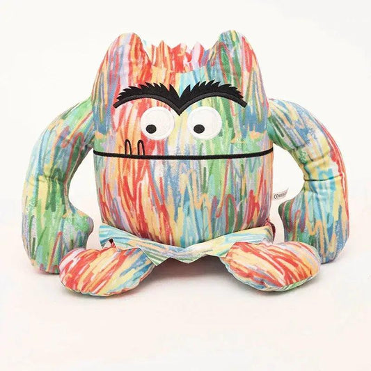  Colorful Demon Monster Plush Toy Soft Big Mouth Pillow -  ToylandEU™