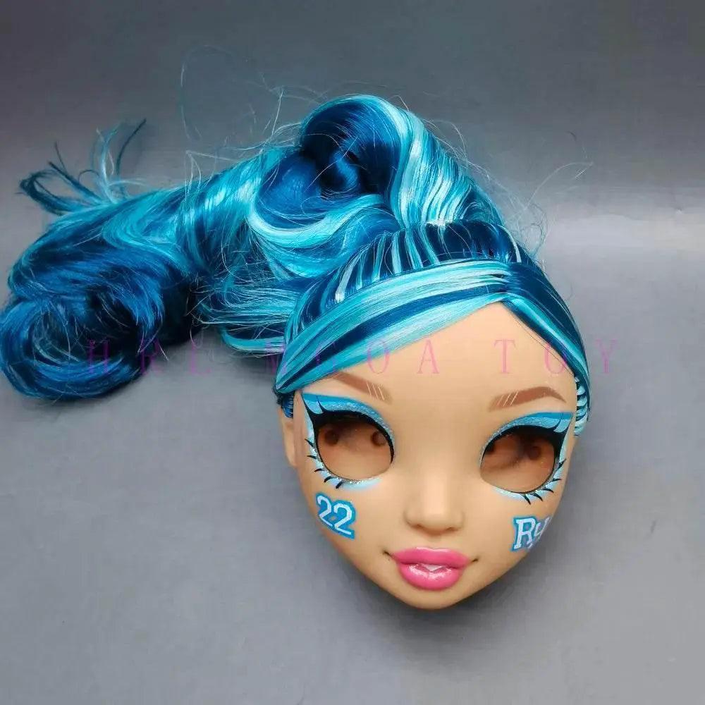  Colorful Doll Head Accessory 29cm Toyland EU -  ToylandEU™