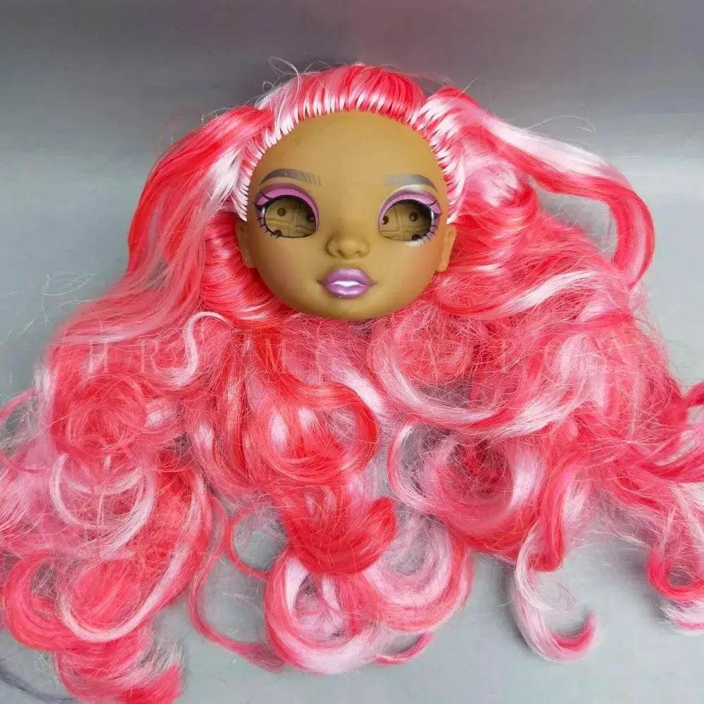  Colorful Doll Head Accessory 29cm Toyland EU -  ToylandEU™