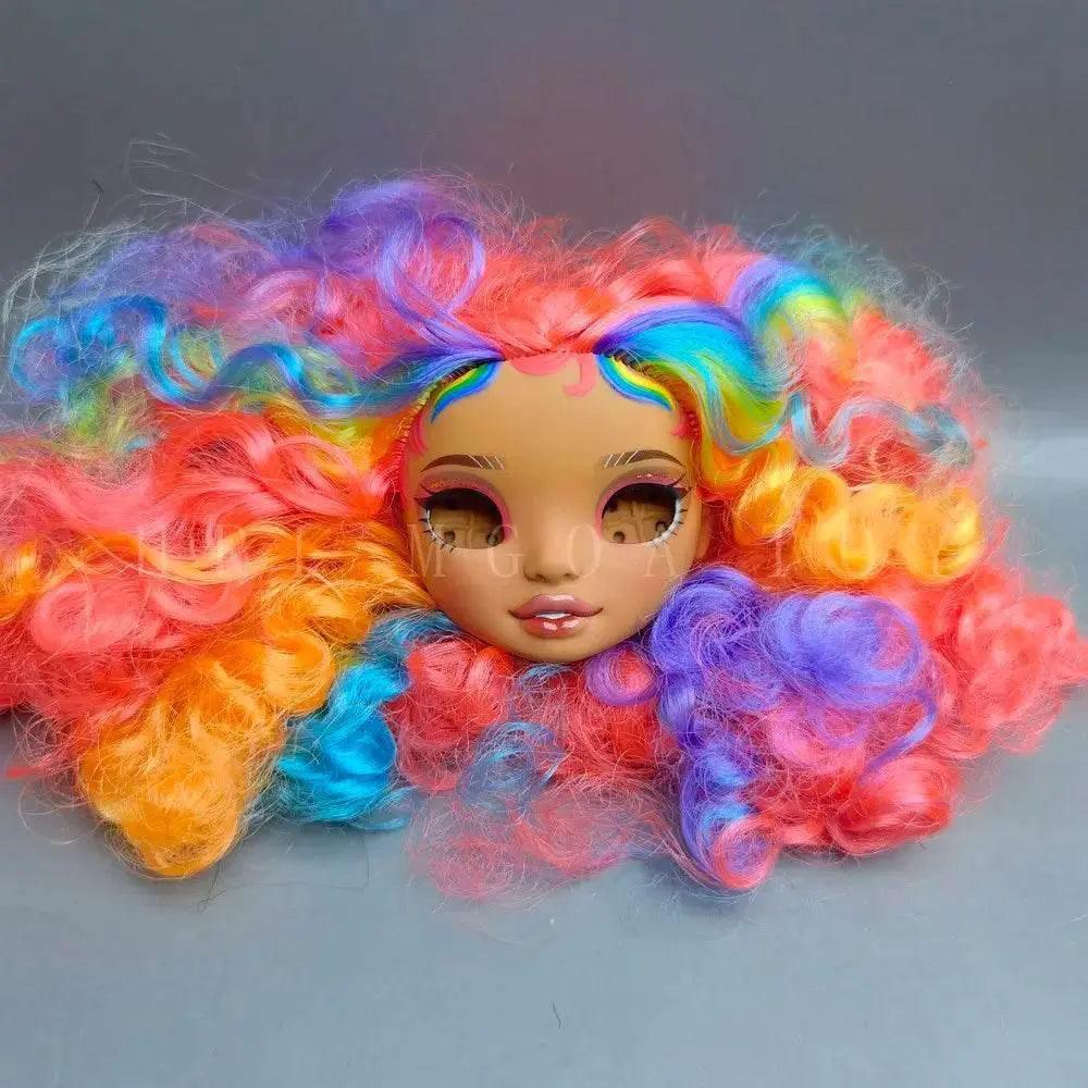  Colorful Doll Head Accessory 29cm Toyland EU -  ToylandEU™