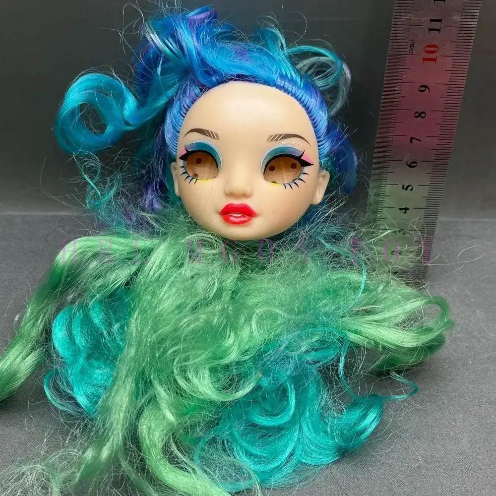  Colorful Doll Head Accessory 29cm Toyland EU -  ToylandEU™