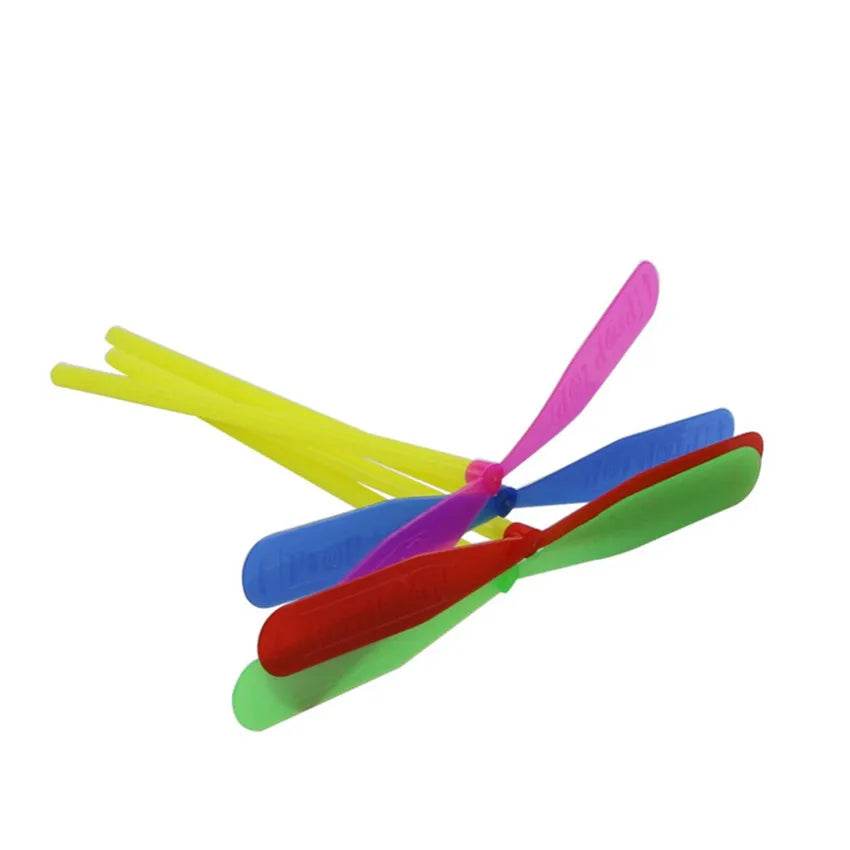 Colorful Dragonfly Propeller Toy for Outdoor Fun - Hand-Push Design - ToylandEU