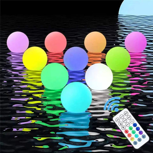  Floating Pool Lights Colorful LED Balloon Glow -  ToylandEU™