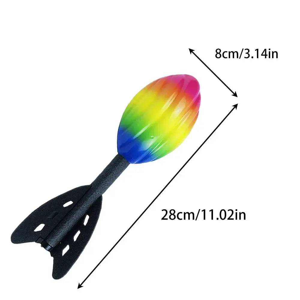 Colorful Foam Rocket Darts Toy For Kids Outdoor Fun - ToylandEU